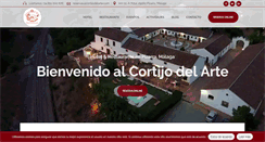 Desktop Screenshot of cortijodelarte.com